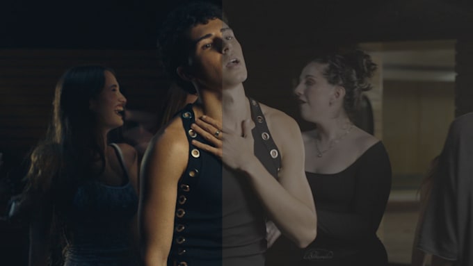 color grade your video with a cinematic look