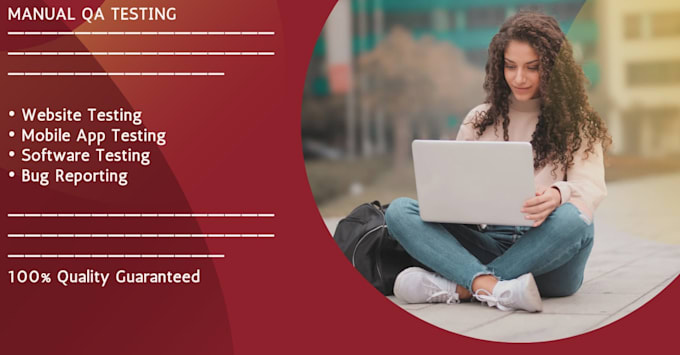 write professional test cases for website or mobile app