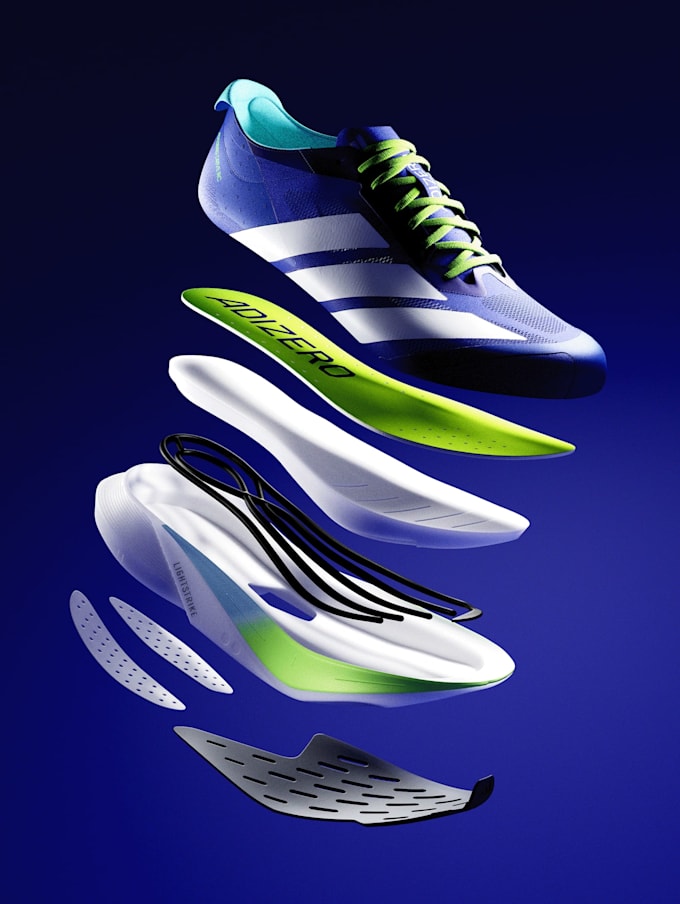 create realistic 3d heel and footwear models for product visualization