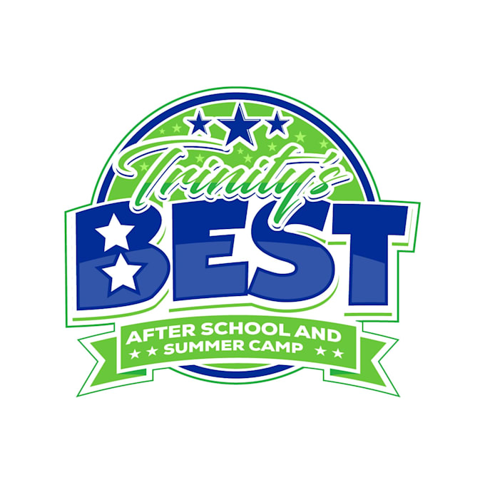 design a awesome fun childcare summer camp logo