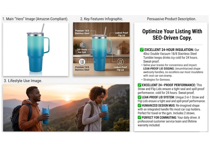 create high converting amazon product descriptions