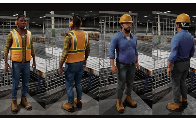 create realistic 3d metahuman avatar character game model unreal engine 5 daz 3d