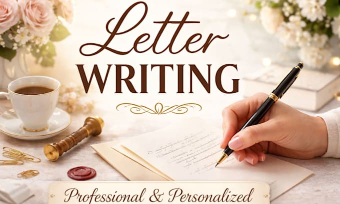 write a lovely and affectionate letter