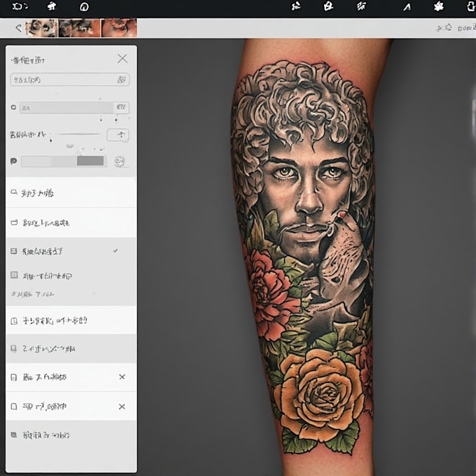 design professional creative tattoo