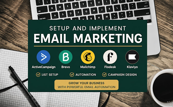 be brevo, mailchimp, flodesk, klaviyo, activecampaign expert