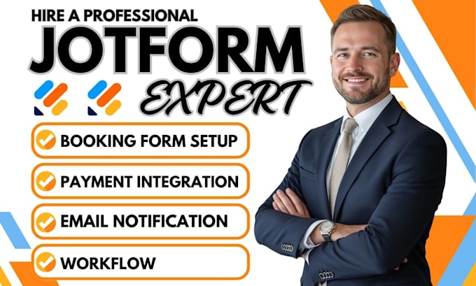 create jotform booking form with payment integration and workflow