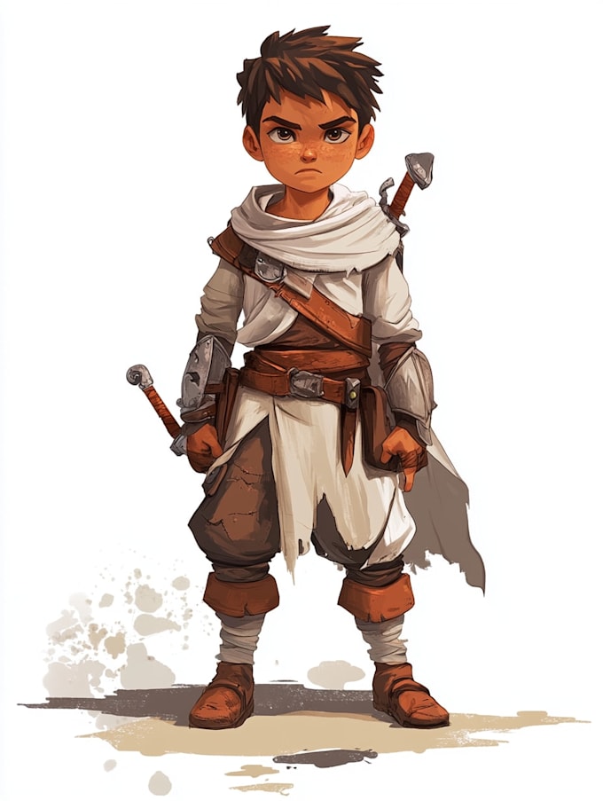 draw 2d game character or 2d game character