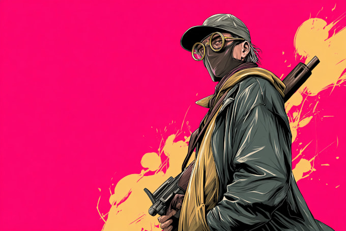 make an amazing superhero or fantasy comic illustration