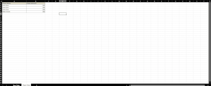 clean, organize and format your excel or CSV data