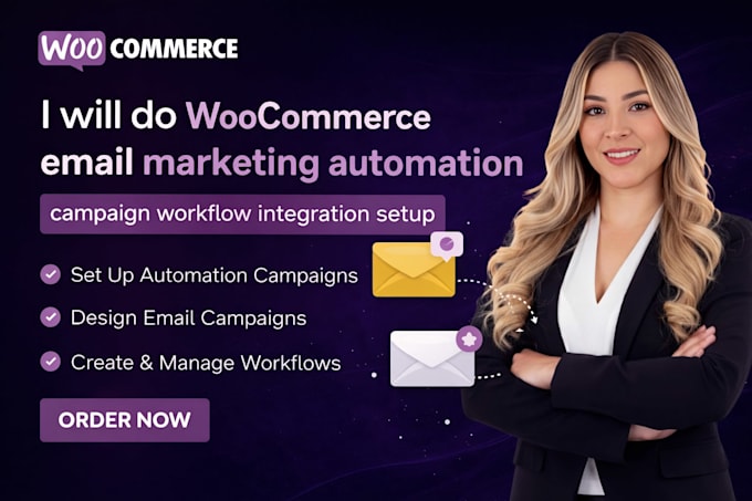setup woocommerce email automation email campaign email workflow integration
