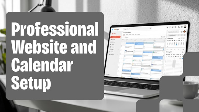 build a website with booking and google calendar sync
