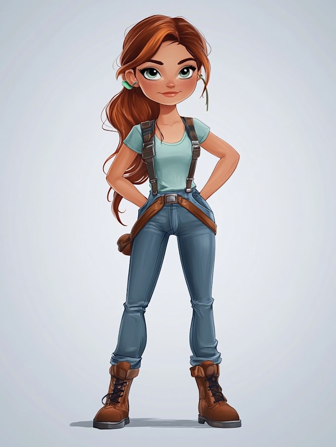 design 2d game character