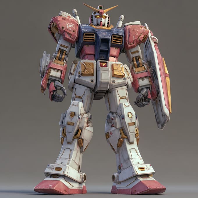 craft epic sci fi robot art and concept designs