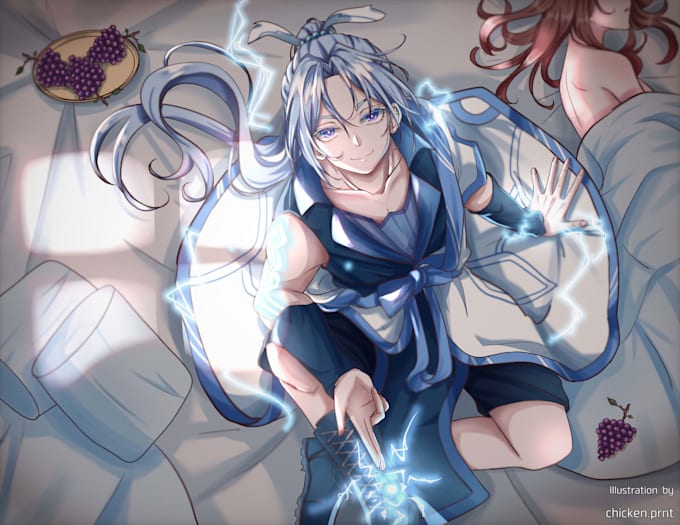 draw fanart and original characters