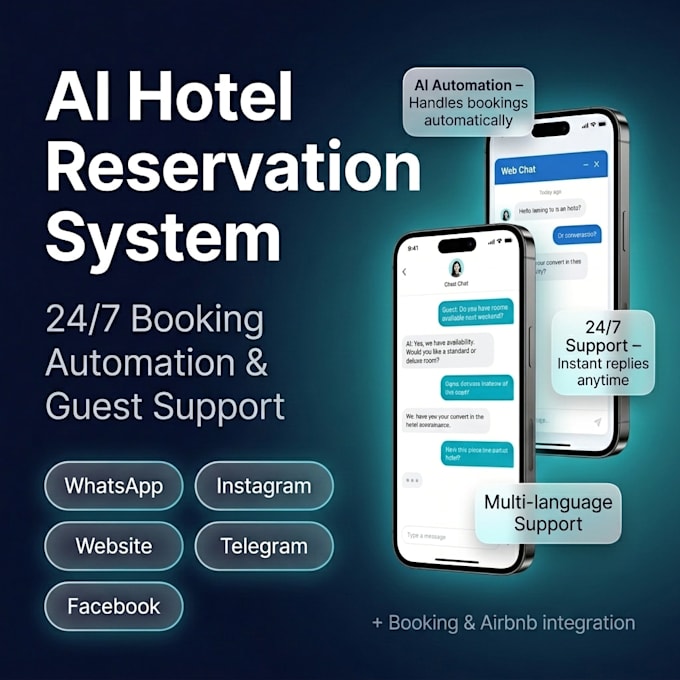 build an ai hotel reservation system to automate bookings