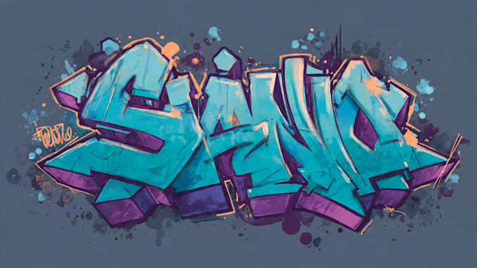 create graffiti art for you