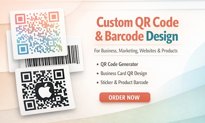 create custom qr code generator bar code business card qr design for web app