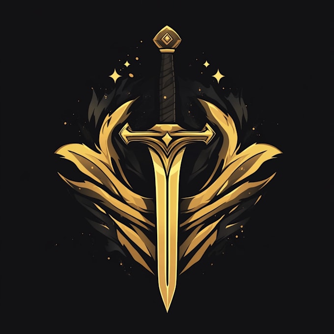 medieval vintage fantasy logo