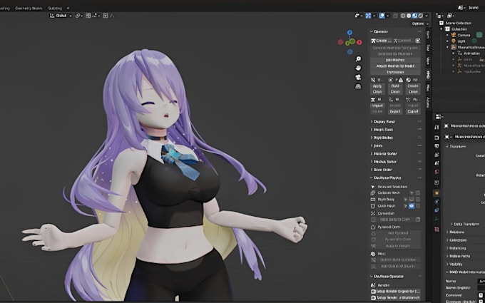 make mmd vtuber 3d model koikatsu garrys mod sims 4 cc with facial expression