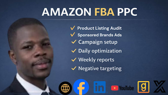 setup manage and optimize your amazon fba PPC campaigns