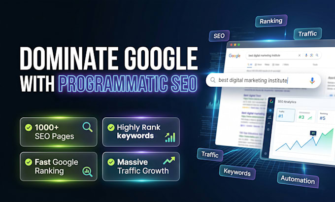 create thousands of optimize pages with programmatic SEO to rank your website