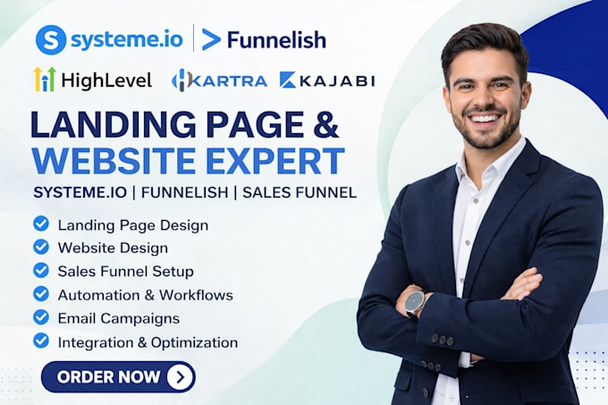 create systeme io landing page systeme io website expert funnelish sales funnel