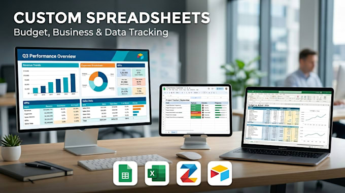 design google sheet ,microsoft excel online ,zoho sheet, airtable spreadsheet