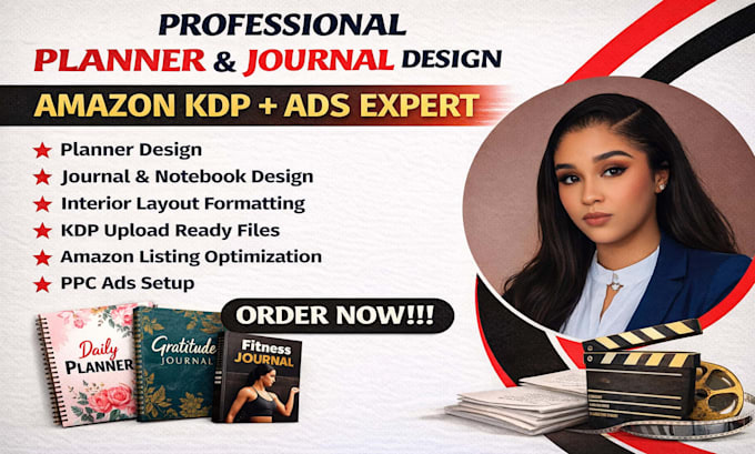 create planners, journals and notebooks, amazon advertising