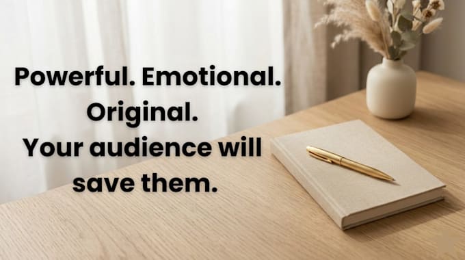 write deep and engaging quotes