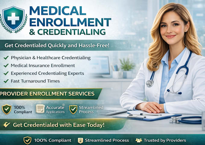 do provider credentialing, insurance enrollment and contracting