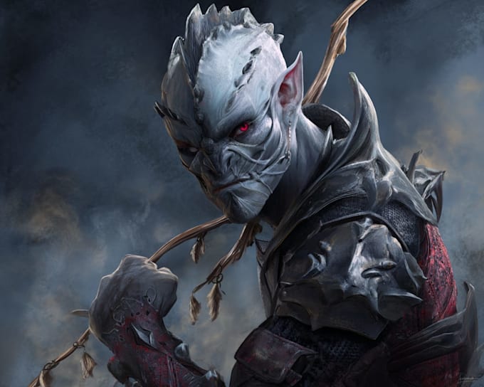fantasy horror and fantasy horror character