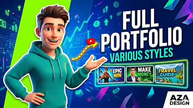 design viral youtube thumbnails