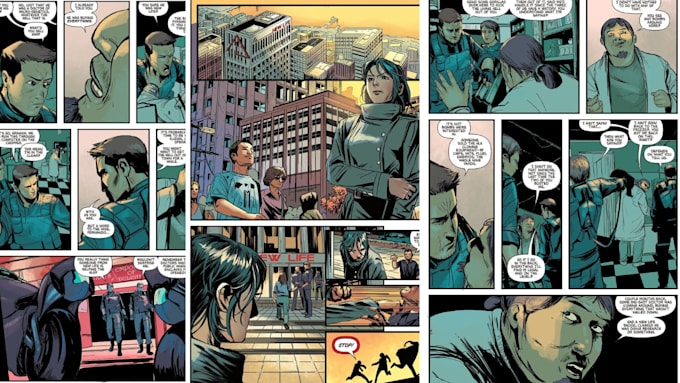 do comic book illustration cover comic webtoon comic strip comic page artist