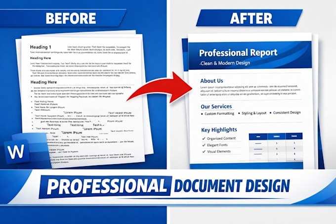 format and create professional word documents