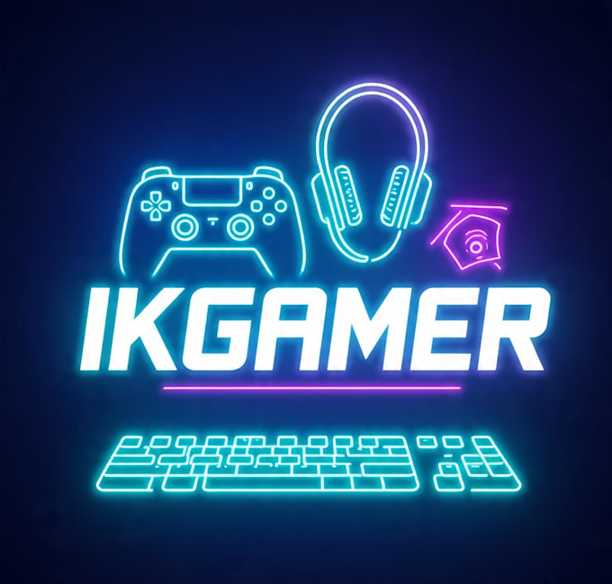 create a custom gaming logo with a high quality design