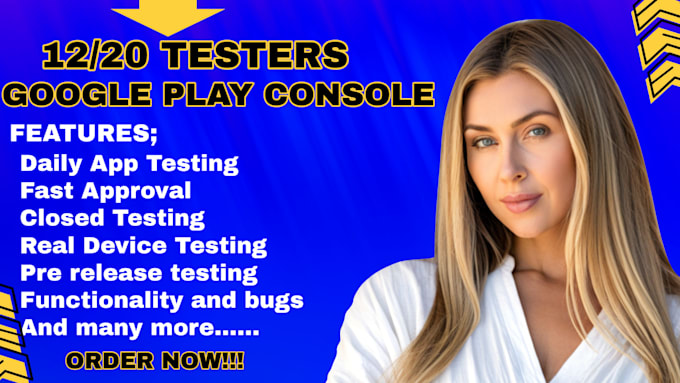 12 testers 20 testers google play closed testing mobile app testing play console