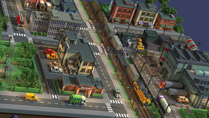 design cute voxel art based on your request