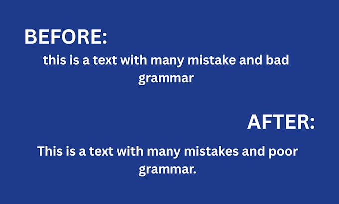 proofread and edit your english text professionally
