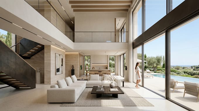 create luxury real estate visuals