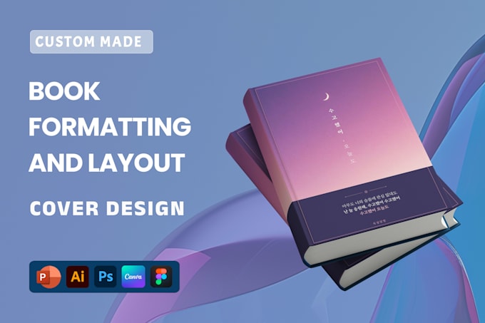 design book cover and one pager summary pitch