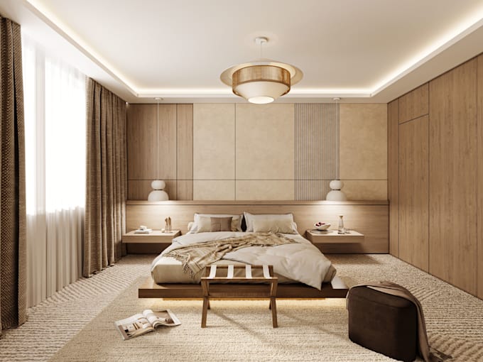 3d interior design and photorealistic interior rendering