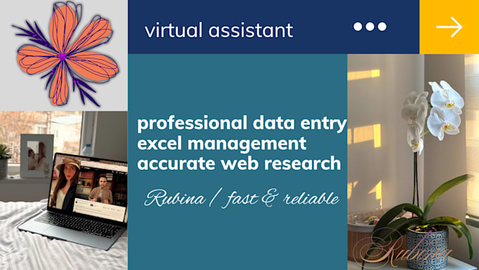 your virtual assistant for data entry and web research