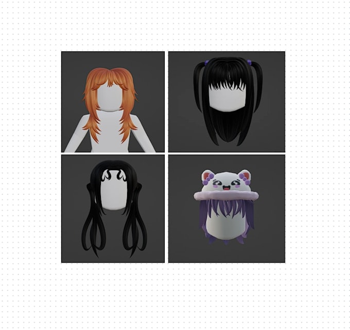 create roblox ugc hair thats ready to sell