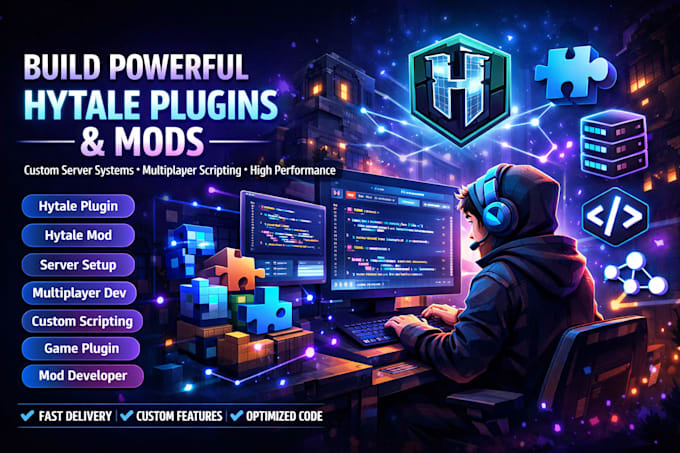 develop custom hytale plugin, hytale mod, multilayer scripting, hytale server