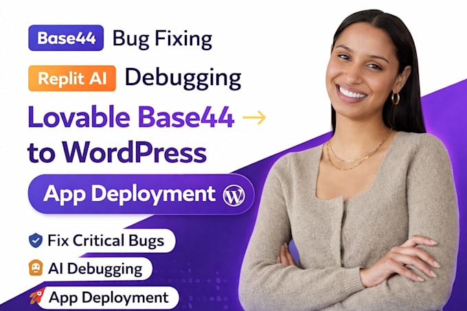 base44 bug fixing replit ai debugging lovable base44 to wordpress app deployment