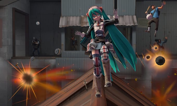 port garry mod, sfm model, left 4 dead 2, csgo map, mmd model, tf2, fivem