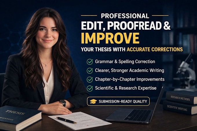 edit, format, and proofread master and bachelor thesis, or phd dissertation