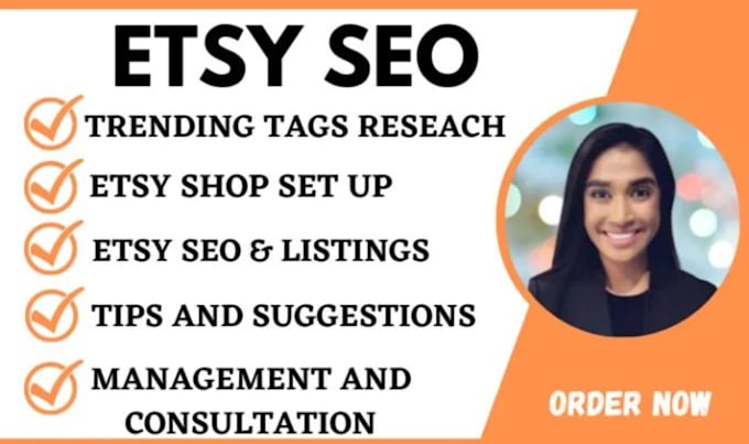 setup your etsy store, upload SEO optimised listings with keywords