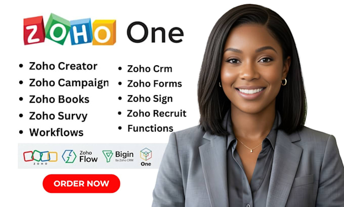 zoho CRM setup for immigration services with zoho bigin forms booking automation