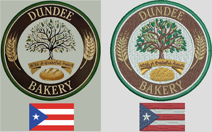 professionally digitize your logo to embroidery dst pes emb file in 1 hour